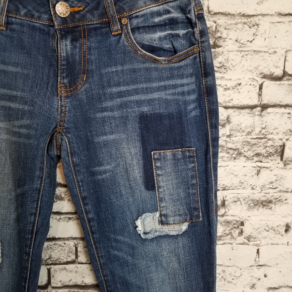 CAbi Slim Boyfriend Patchwork Jeans - Picture 3 of 7